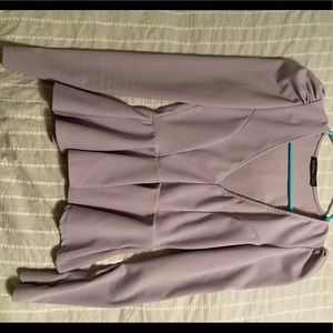 Boohoo - lavender blouse